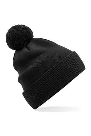Snowstar®-Mütze aus Bio-Baumwolle Black