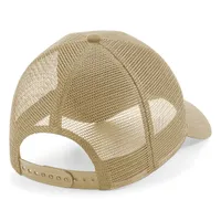 Mesh Cap with Size Adjuster at the Back with Removable Patch