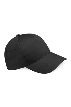 Ultimate 5 Panel Cap Black
