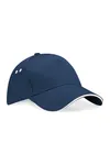 Sandwich-Cap Ultimate, 5 Panele, Kontrastblende French Navy / Putty