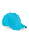 6-Panel-Cap Athleisure Surf Blue / White