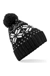 Mütze Snowstar®, Jacquard-Qualität Black / White