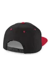 5 Panel Contrast Snapback Black / Classic Red