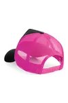 Snapback Trucker Black / Fuchsia