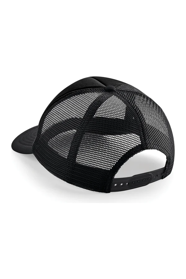 Vintage Snapback Trucker Black / Black