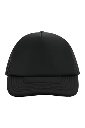 Vintage Snapback Trucker Black / Black