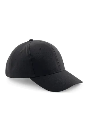 Kappe Pro-Style, gebürstete Baumwolle Black