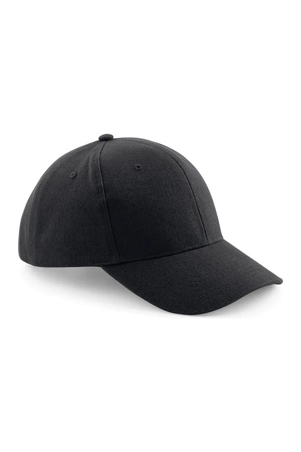 Kappe Pro-Style, gebürstete Baumwolle Black