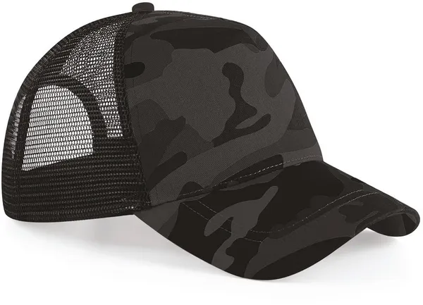 Camo Snapback Trucker Cap