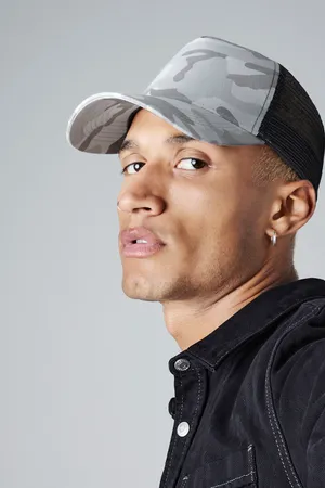 Camo Snapback Trucker Arctic Camo / Black