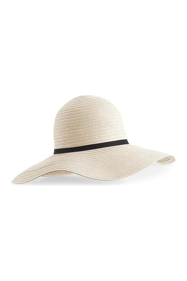 Marbella wide-brimmed sun hat Natural