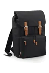 Vintage Laptop-Rucksack Black
