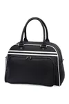 Retro Bowling Bag Black / White