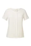 Félina Crêpe de Chine Bluse Cream