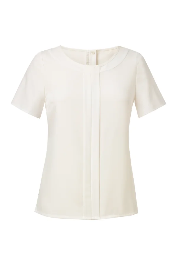 Félina Crêpe de Chine Bluse Cream