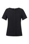 Verona Crêpe de Chine Bluse Black