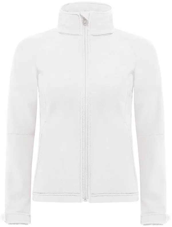 Damen 3-Lagen Kapuzen Softshell Jacke