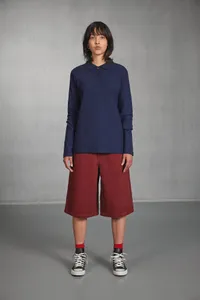 ID.001 Ladies' long-sleeved polo shirt