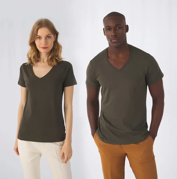 Organic Cotton Inspire V-neck T-shirt