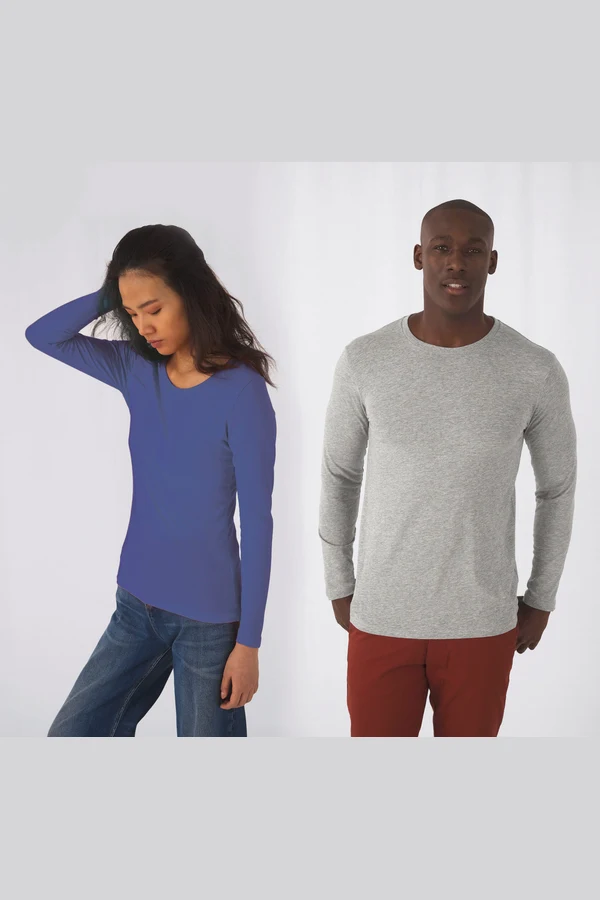 Men's organic Inspire long-sleeved T-shirt