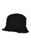 Sonnenhut mit offener Krempe Black