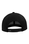 Klassische gebogene Kappe Snapback Black