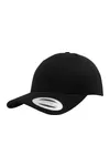 Klassische gebogene Kappe Snapback Black