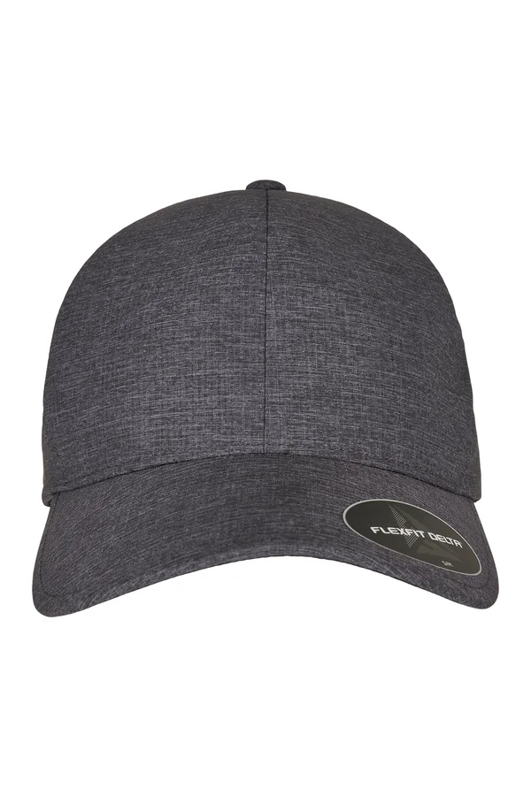 Flexfit Delta-Kappe, Mix MELANGE CHARCOAL
