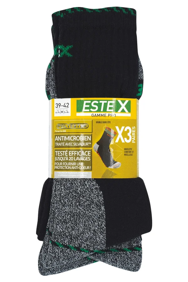 Set of 3 pairs of SAFETY WORK socks