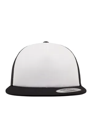 Foam-Trucker-Kappe Black / White / Back