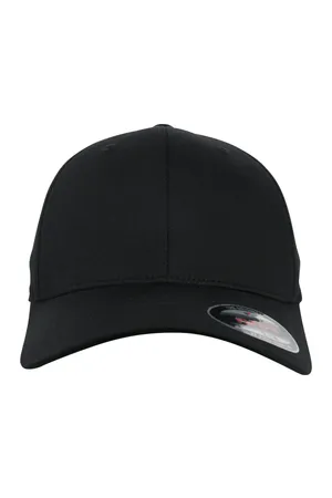 Flexfit-Kappe aus biologischer Baumwolle Black