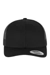 Retro-Trucker-Kappe Black