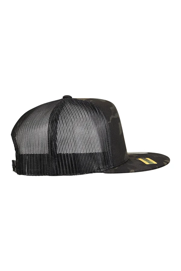 Multicam-Trucker-Kappe Black