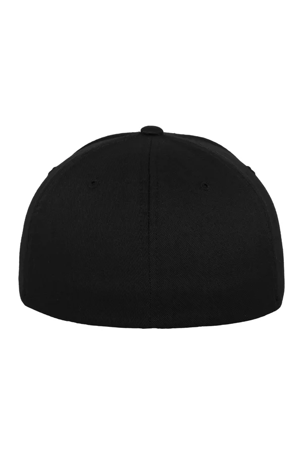 Flexfit Wooly Combed Kappe Black