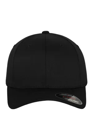 Flexfit Wooly Combed Kappe Black