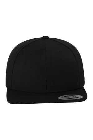 Classic Snapback Kappe Black