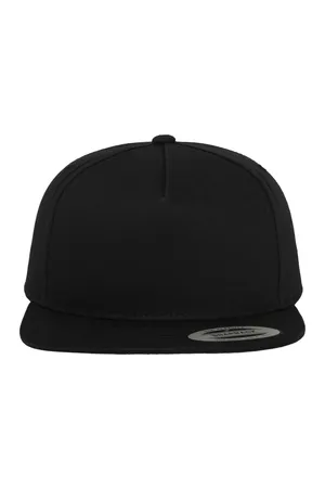 5-Panel-Snapback-Kappe Classic Black