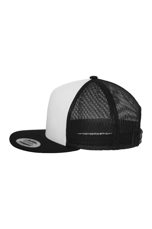Classic Trucker Kappe Black / White