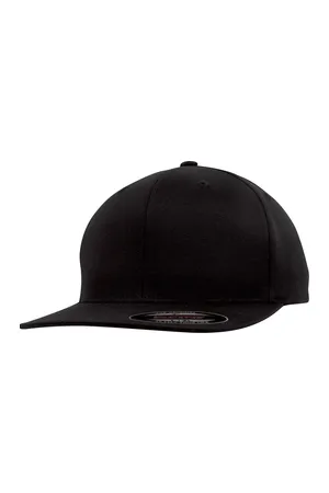 Flexfit Flat Visor Kappe Black