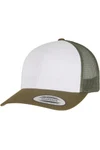 Kappe Retro Trucker mit farbiger Vorderseite
