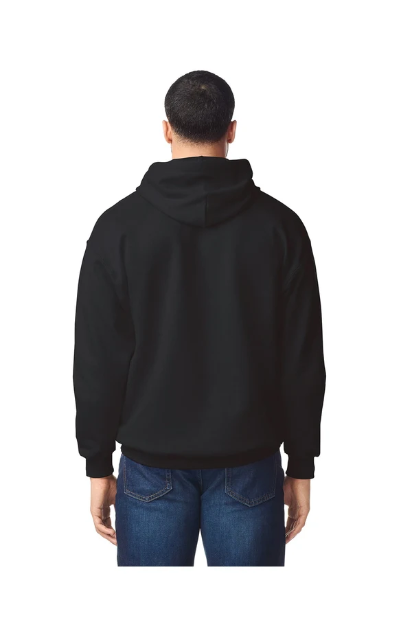Kapuzensweatshirt mit Rundhalsausschnitt Midweight Softstyle