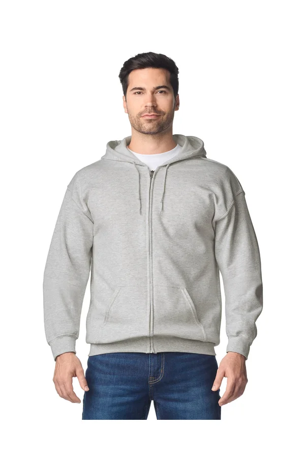 Heavy Blend™classic Fit Adult Full Zip Hooded Sweatshirt