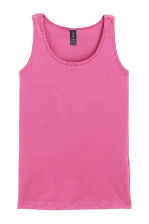 Softstyle Fitted Ladies' Tank Top Azalea