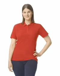 Softstyle Ladies' Double Piqué Polo Shirt