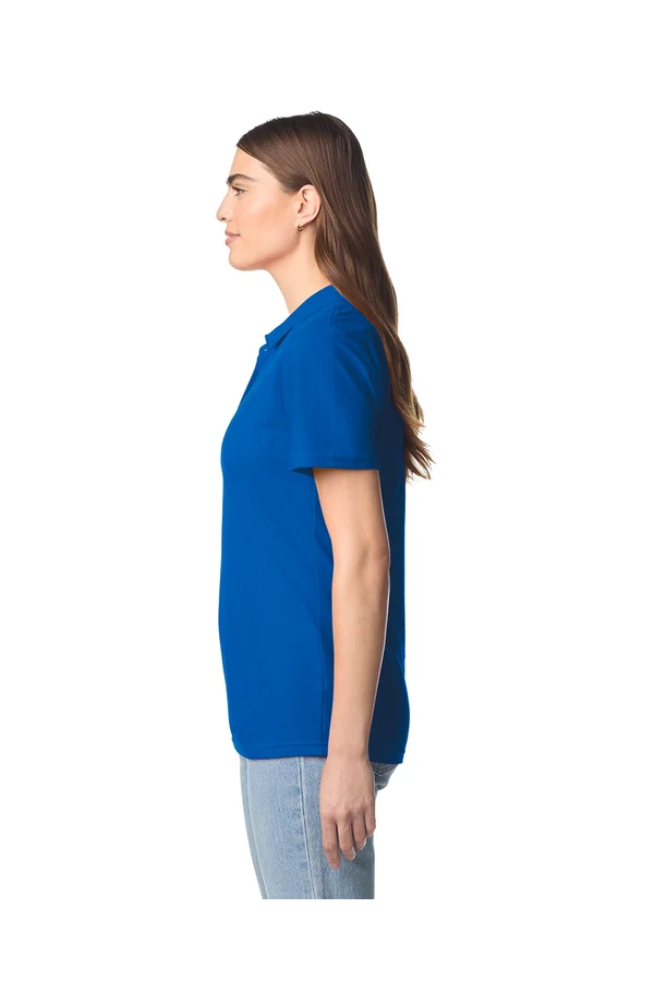 Softstyle Ladies' Double Piqué Polo Shirt