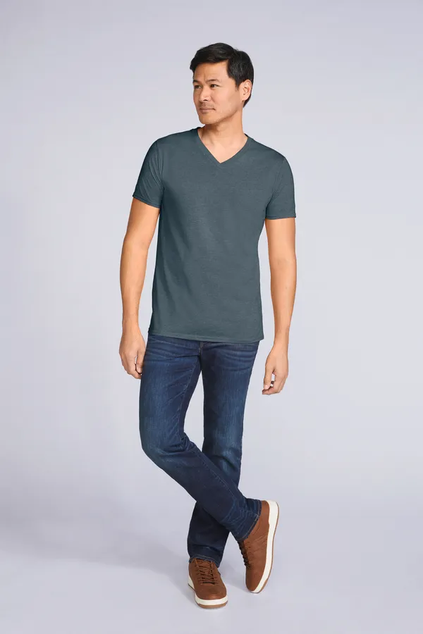 Softstyle Euro Fit Adult V-Neck T-Shirt