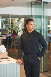 Men's Mandarin Shirt