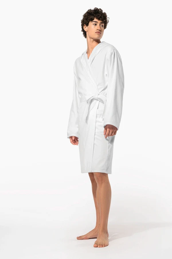 Bademantel mit Kapuze Bio
