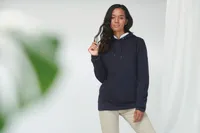 Unisex eco-friendly hooded sweatshirt
