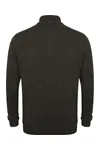 Cardigan mit Reißverschluss Grey Marl